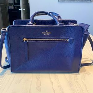 Kate Spade Coralline Navy Handbag